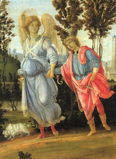 Filippino Lippi Tobias and the Angel china oil painting image